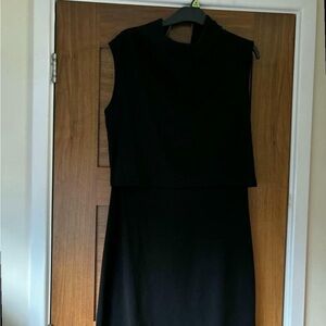 Elegant Black Sleeveless Dress